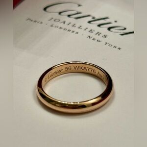 Cartier 1895 Wedding Band - Rose Gold